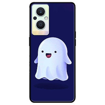 Ốp lưng cho Oppo Reno 2Z - 2F - 6Z - 7Z 5G - 8Z 5G - 8T 4G - 8T 5G - A96 5G - Bóng Trắng Nền Xanh - Hàng Chính Hãng