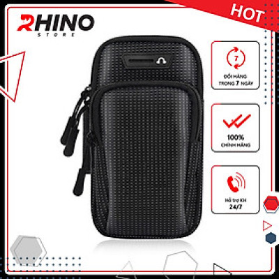 Bao, Túi đựng Điện Thoại tới 6.5 Inch Đeo tay chạy bộ, Tập thể dục Rhino B121 Kháng nước, có thể cắm tai nghe