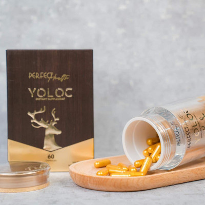 Nhau thai hưu YOLOC lọ 60 viên