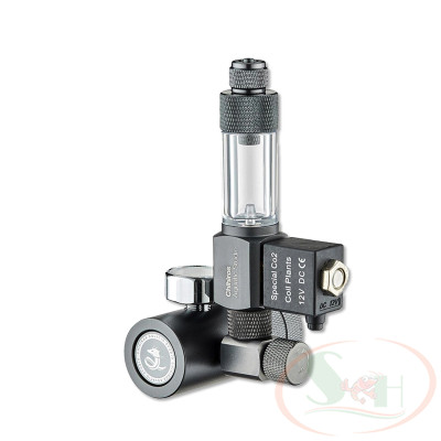 Van co2 Chihiros Regulator Mate cơ, điện tinh chỉnh co2 bể thủy sinh cá tép cảnh