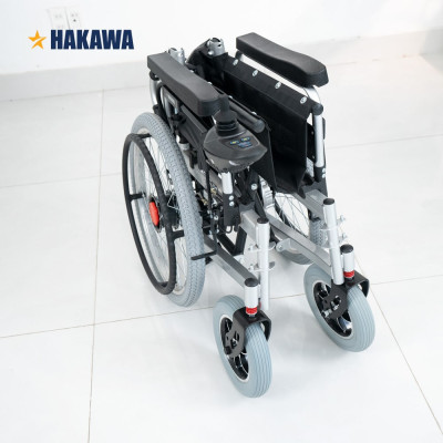 Xe lăn điện ngả nằm tự động HAKAWA HK-XD20 - Ngã nằm thành giường tự động - Bảo hành chính hãng 12 tháng - Hàng nhập khẩu