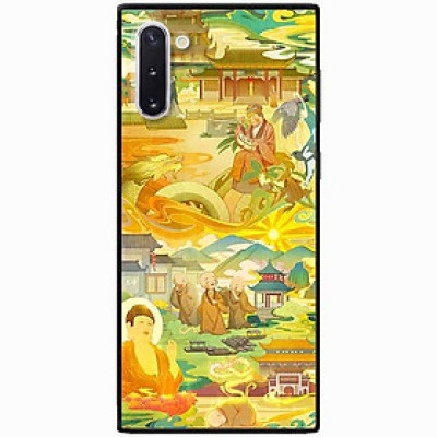Ốp lưng dành cho Samsung Note 10 mẫu Phật Và 3 Chú Tiểu