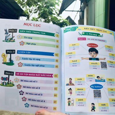 Sách - Ôn hè tiếng anh 3