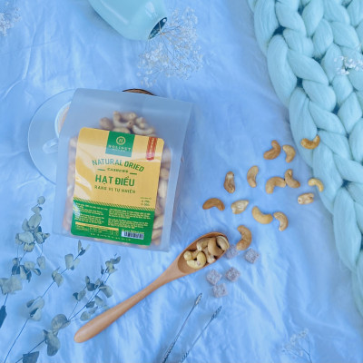 Hạt Điều Rang Mộc Vị Tự Nhiên - Thương Hiệu Holinut/500gr