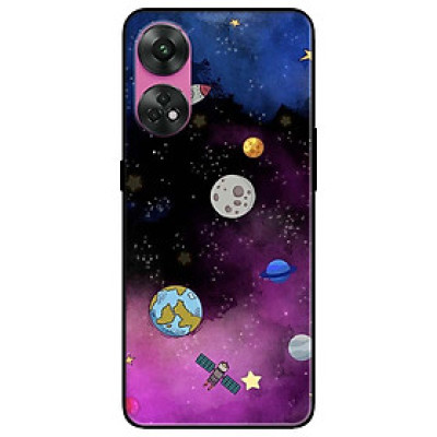 Ốp lưng dành cho Oppo Reno 8T 4G - Reno 8T 5G - Reno 10 5G - Reno 10 Pro 5G - Hoạ Tiết Vũ Trự - Hàng Chính Hãng