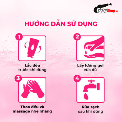 Gel bôi trơn hương dâu Shell Play Strawberry - Chai 100ml