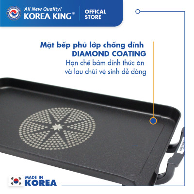 VỈ NƯỚNG ĐIỆN KOREA KING KGS - 253 ( Hàng chính hãng )
