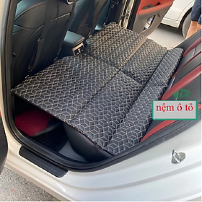 Nệm ghế sau Ô tô cho nhiều dòng xe, Nệm Không bơn hơi, Nệm nằm ô tô gấp gọn. kích thước 140 x 80 Cm. Nệm Ghế cho xe 4 chỗ - xe 5 chỗ - xe 7 chỗ