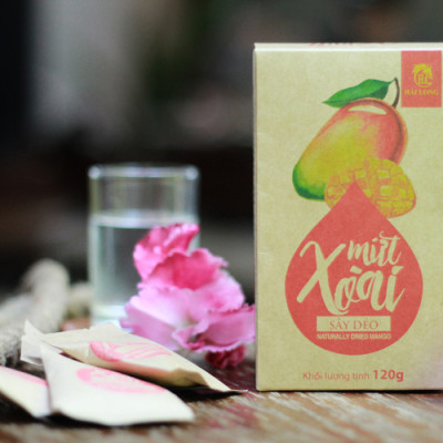 Combo 5 Hộp Mứt Xoài Sấy Dẻo Hải Long (120g / Hộp)