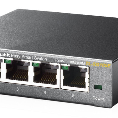 TP-Link TL-SG105E - Gigabit Easy Smart Switch 5 Port - Hàng Chính Hãng